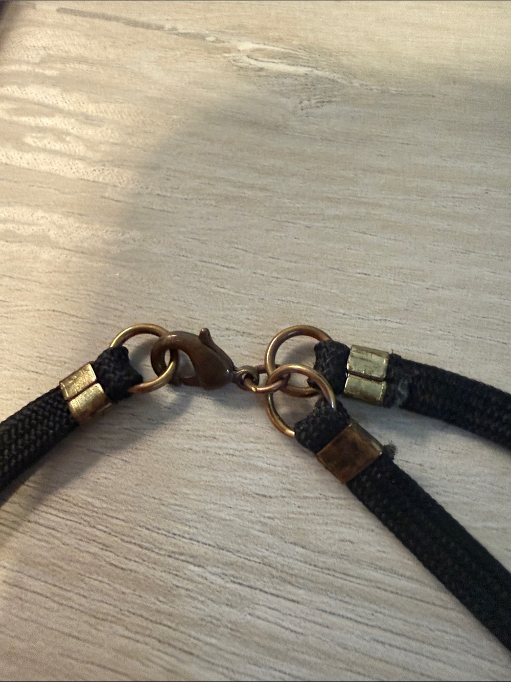 Brass-Tone Geometric Layered Necklace - Women Jewelry - Picture 3 of 3